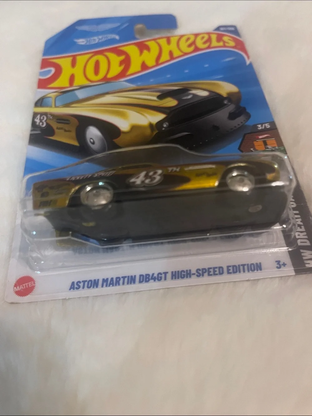 Aston Martin DB4GT High-Speed Edition - Gold Toy Car Super Treasure Hunts